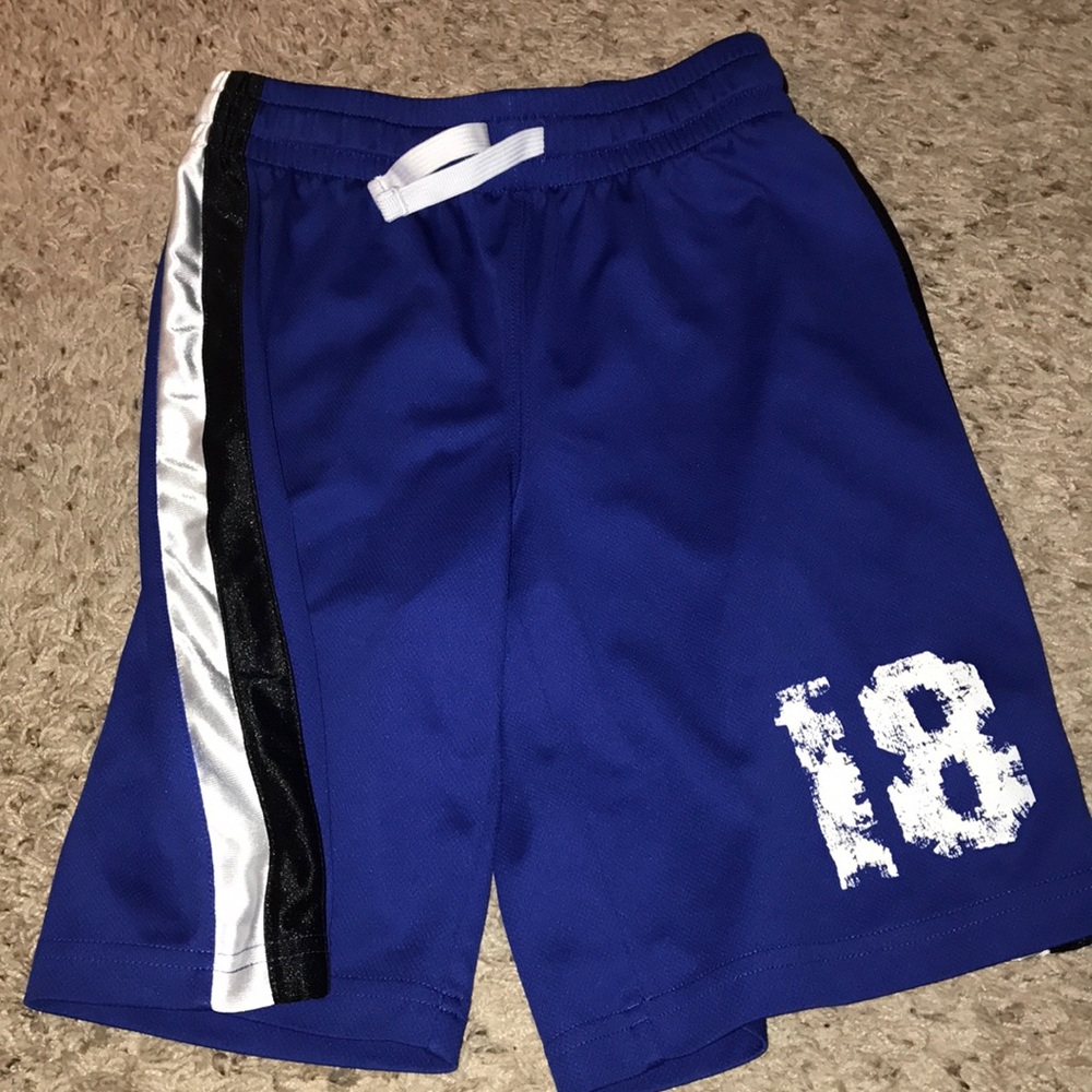 Blue boys athletic shorts-size 7/8